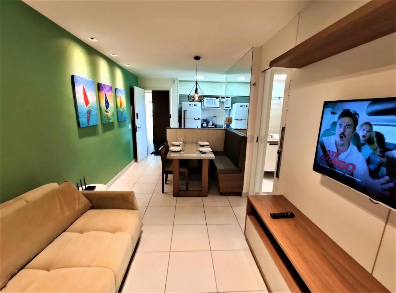 Vg Sun Cumbuco Sea Breeze Vista Mar 아파트 외부 사진